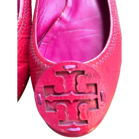 Tory Burch Red Flats - Picture 6 of 7